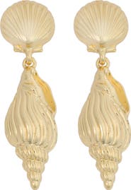 Panacea Shell Drop Earrings