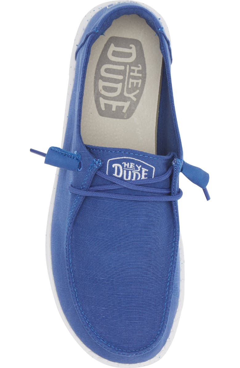 Hey Dude Wendy Canvas Boat Shoe, Alternate, color,