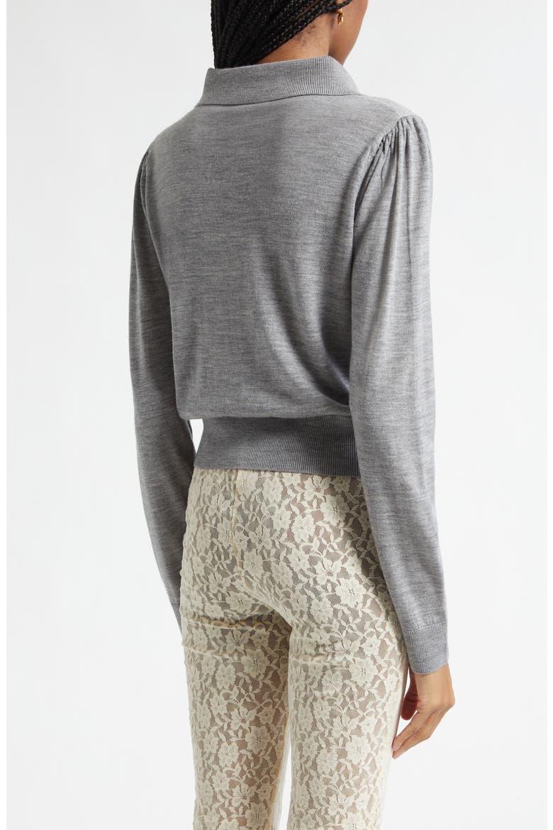 Akira Merino Wool Sweater, Alternate, color, HEATHER GREY
