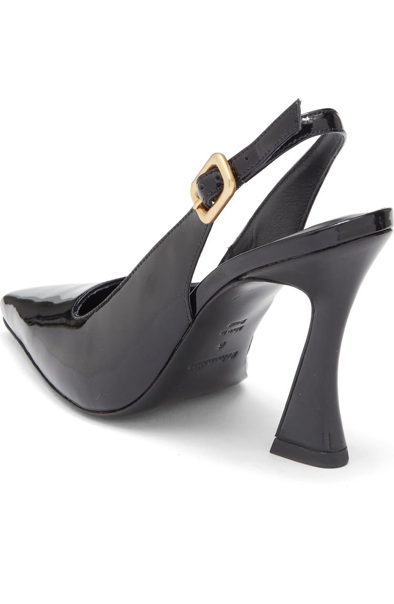 Reformation Nour Slingback Pump, Alternate, color, Black Patent