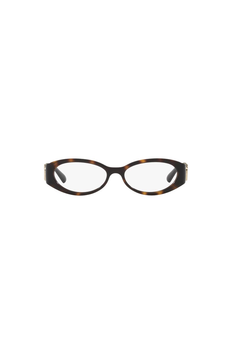 52mm Round optical glasses, Alternate, color, Tortoise
