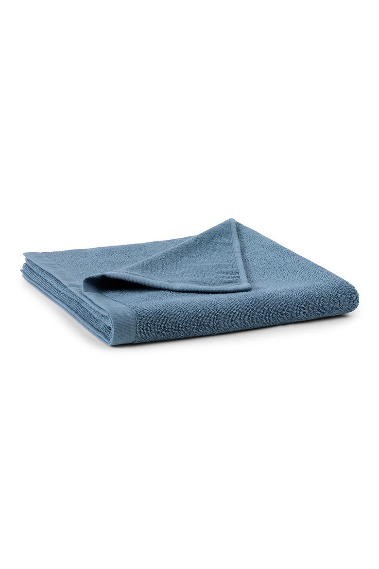Classic Organic Cotton Minimalist Bath Towel Set, Alternate, color, CERULEAN