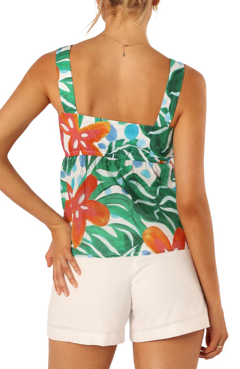 Petal & Pup Livvy Floral Print Tank, Alternate, color, Kauai