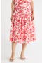  Ivory- Red G Palm Floral