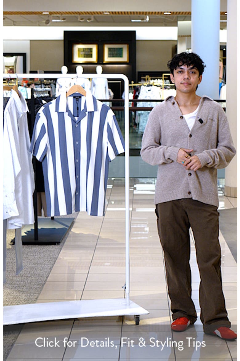 Dexter Stripe Camp Shirt video