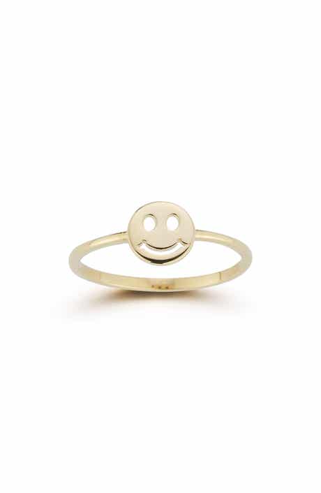 Ember Fine Jewelry Smiley Face Ring