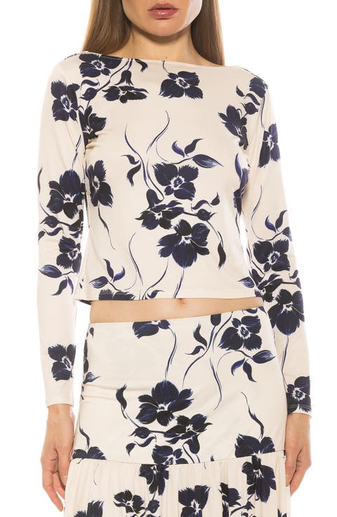 Dahlia Boat Neck Top