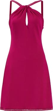 SHO by Tadashi Shoji Stretch Halter Dress