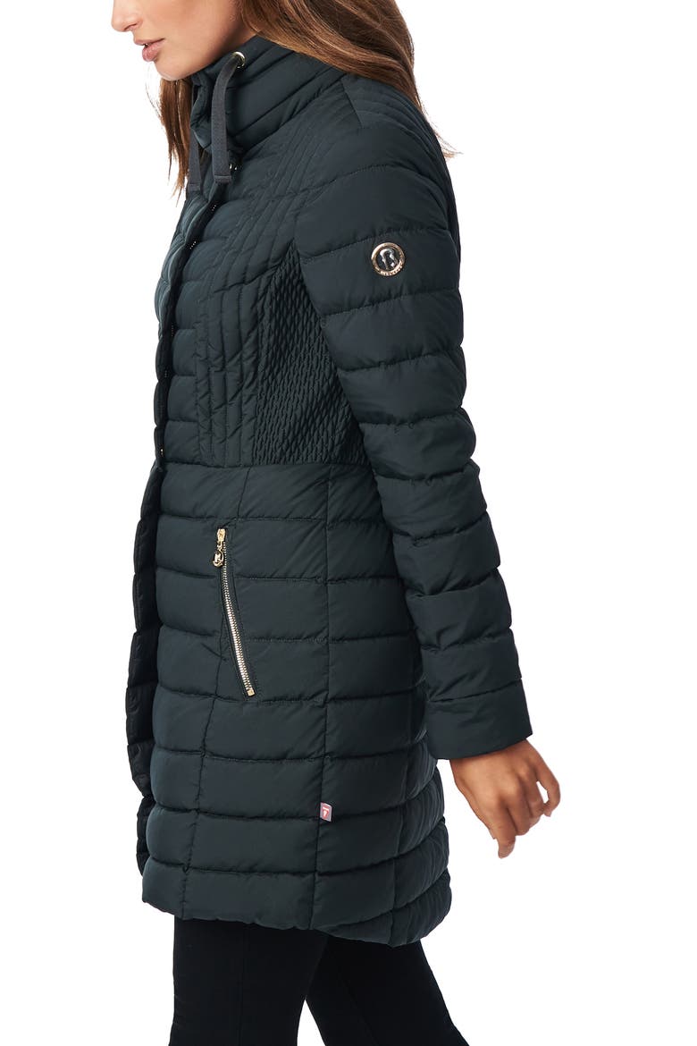 Down & PrimaLoft® Walker Jacket, Alternate, color, DARK JADE