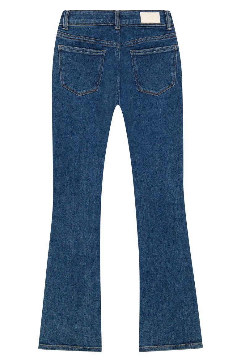 Kids' Claire High Waist Bootcut Jeans, Alternate, color, SEAPOINT