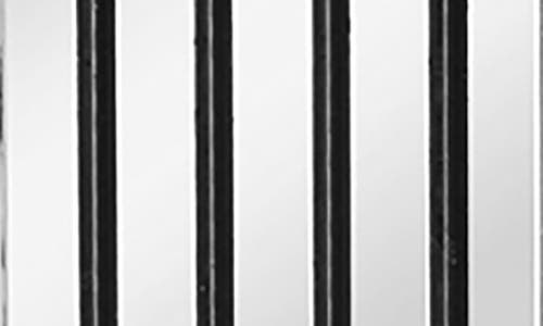 Van Heusen Stripe Dog Tag Pendant Necklace In Silver