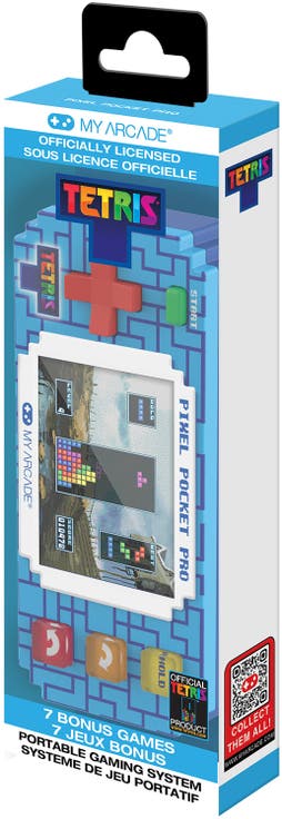 Myarcade Dgunl7139 Tetris Pixel Pocket Pro Gaming