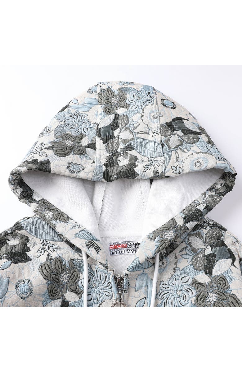 VERYRARE Flora Frostbite Hoodie, Alternate, color, Blue