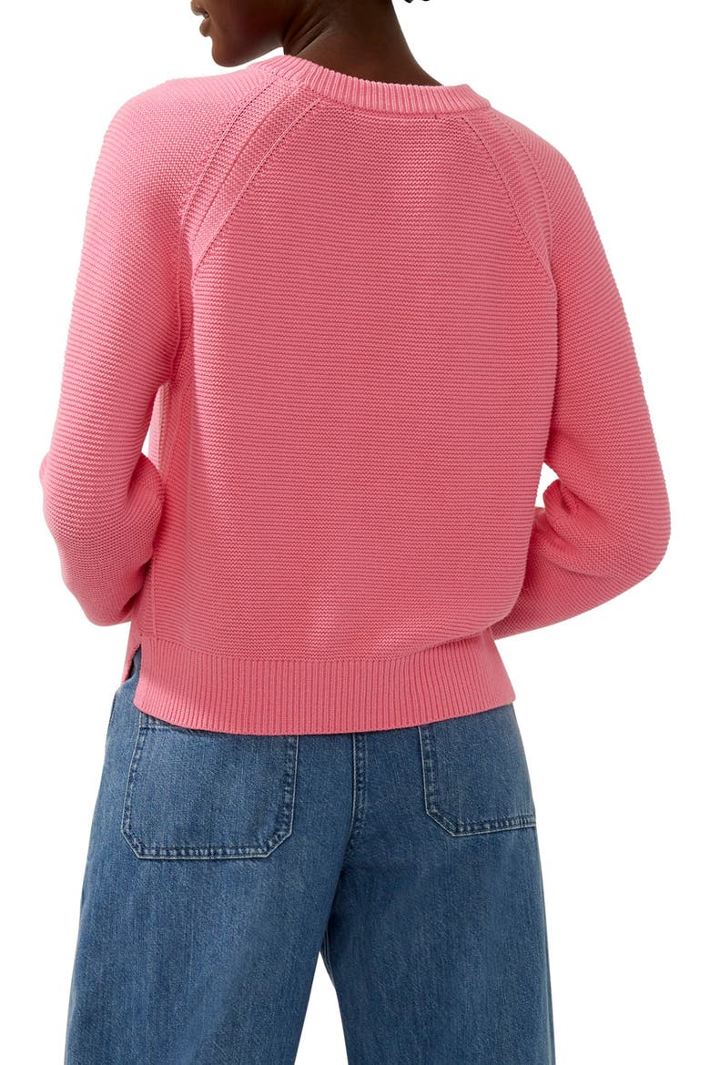 Lilly Mozart Cotton Sweater, Alternate, color, AURORA PINK