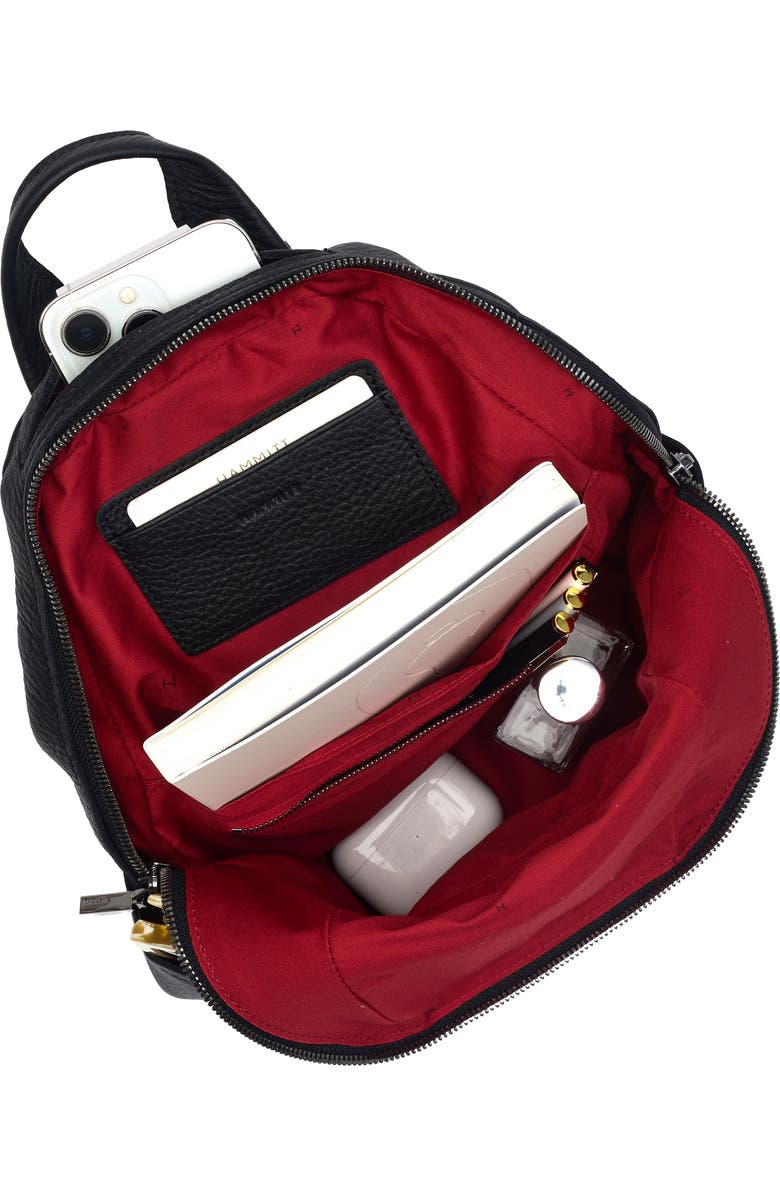 HAMMITT Hunter Medium Backpack, Alternate, color, Black/ Gunmetal