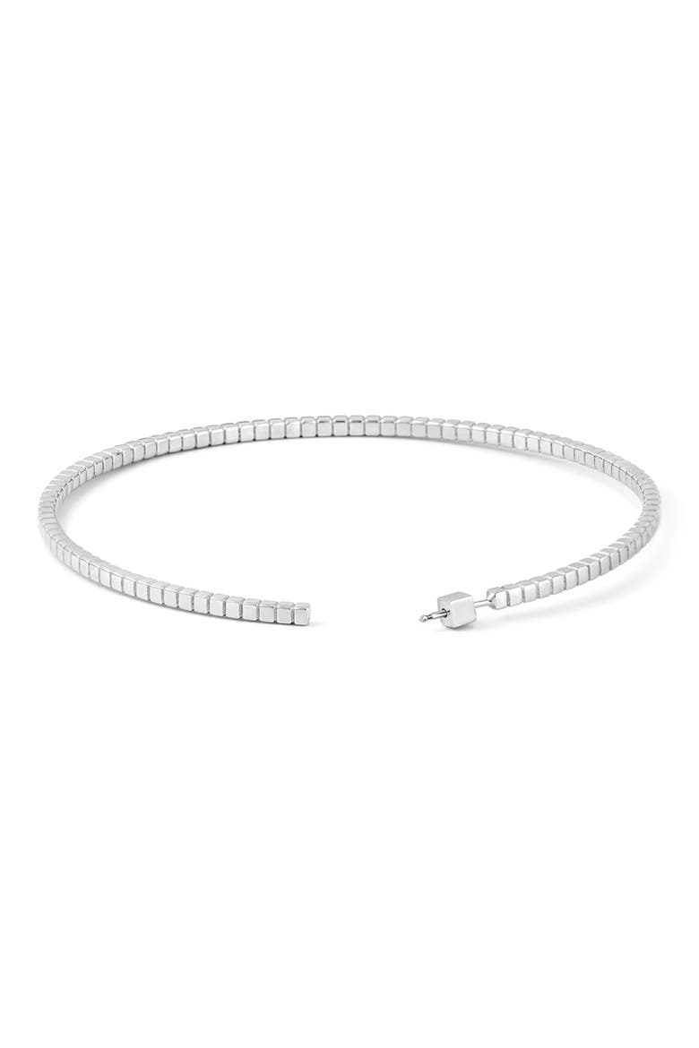 Large Signore Hoop Earrings, Alternate, color, SILVER