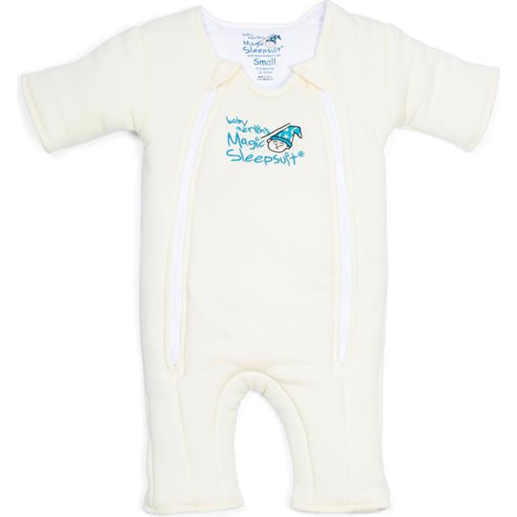 Halo 100% Cotton Magic Sleepsuit In White