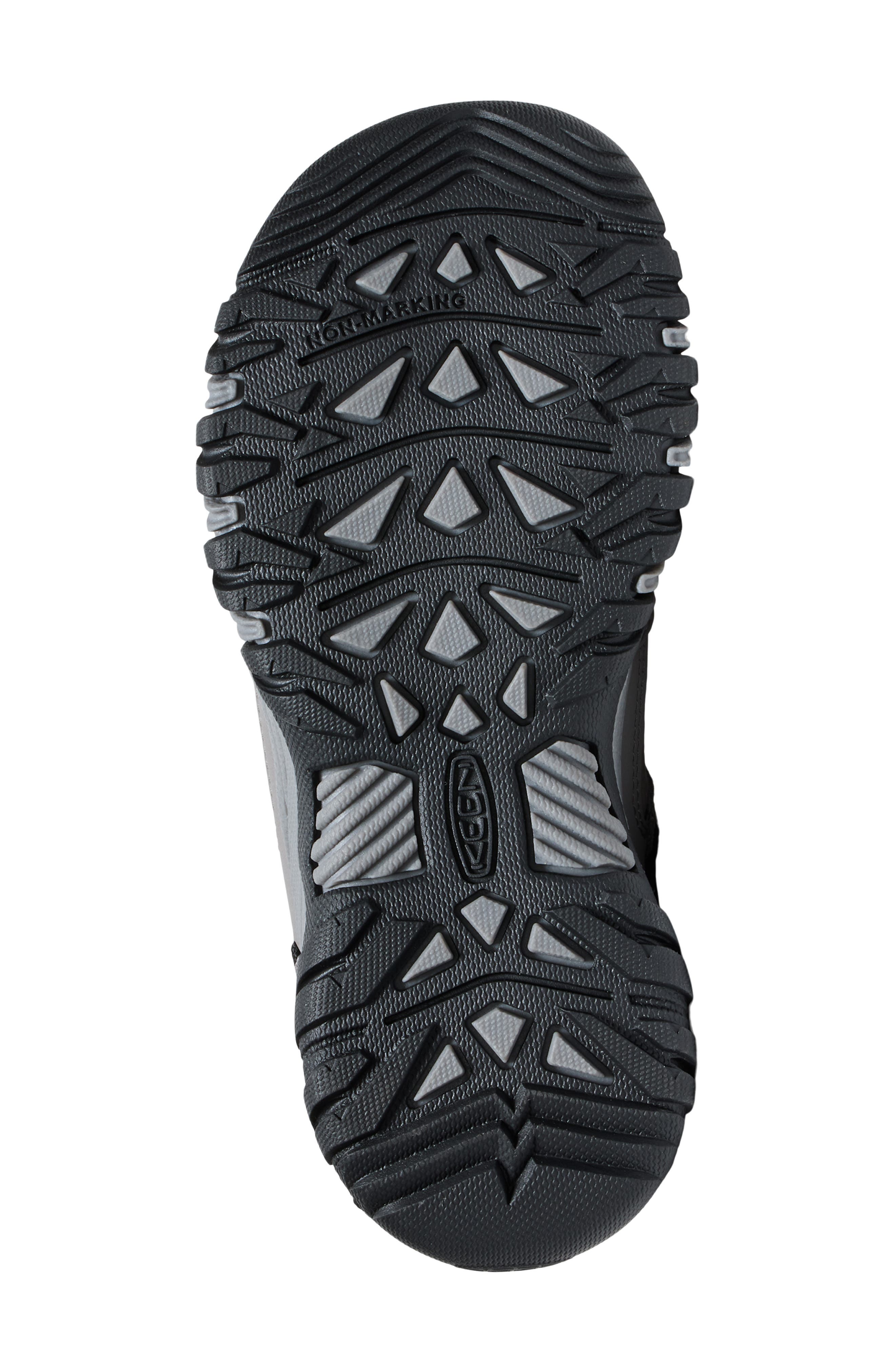 KEEN Kids' Targhee IV Waterproof Hiking Shoe, Alternate, color, Alloy/ Granite Green