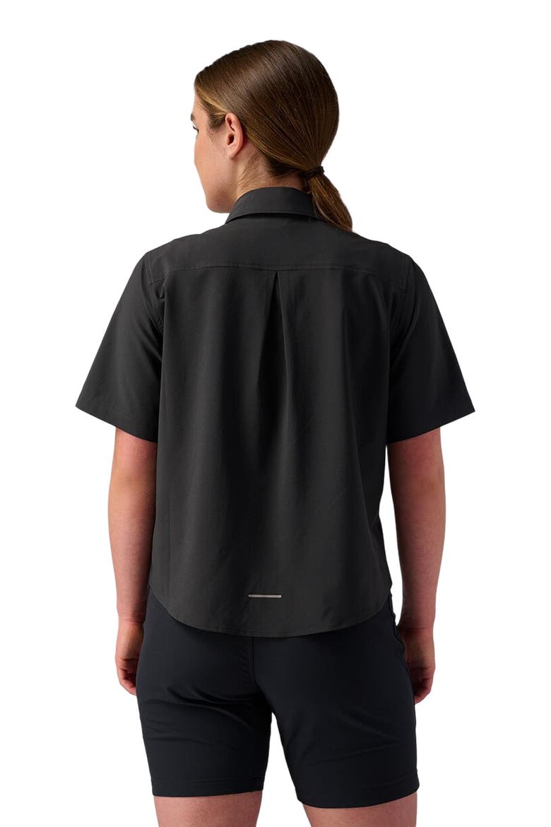 Slickrock Short-Sleeve Button-Up Jersey - Women's, Alternate, color, Black