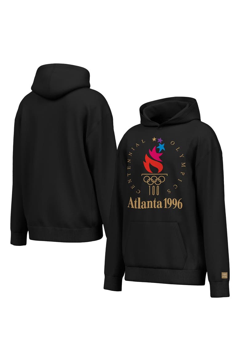 Men's Outerstuff  Black Atlanta 1996 Summer Olympics Centennial Emblem Hoodie, Main, color, Black