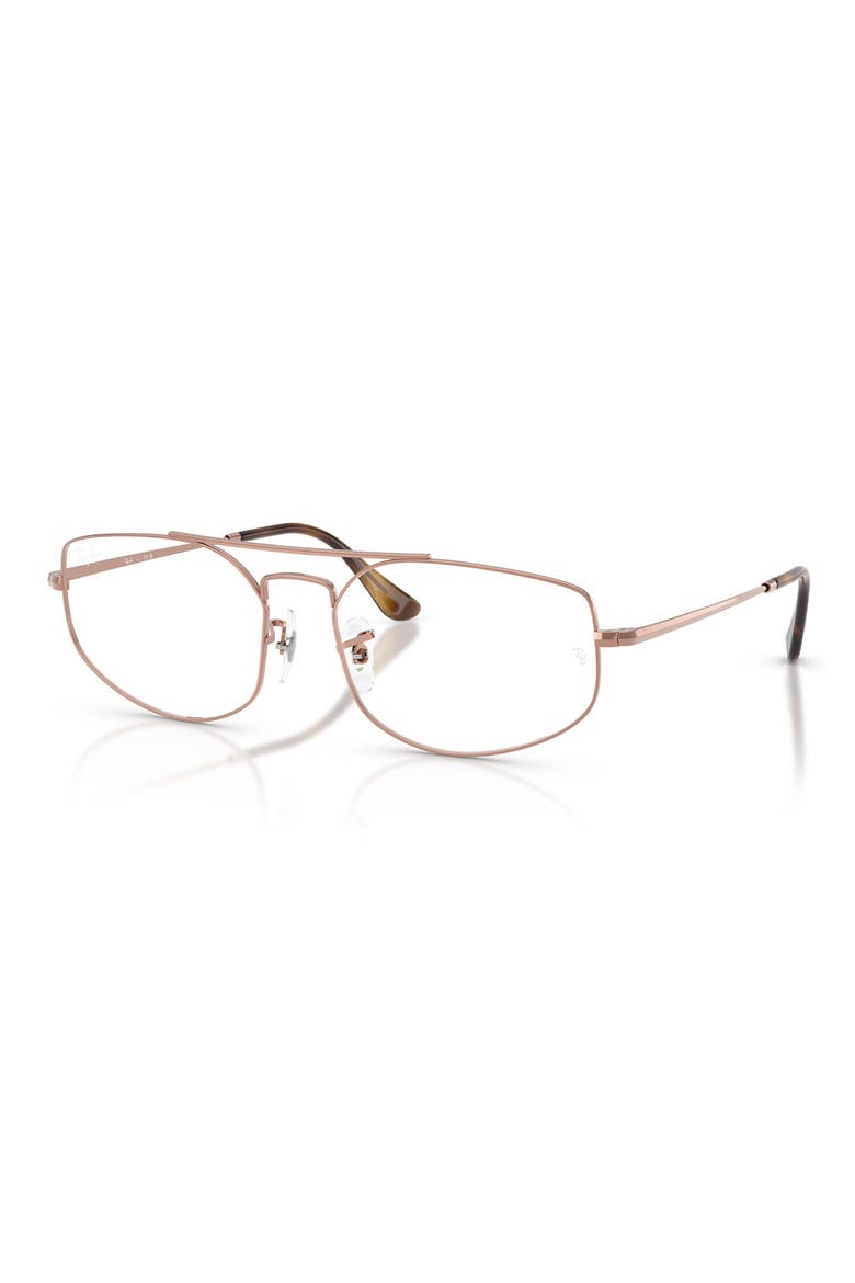 58mm Irregular Optical Glasses, Alternate, color, COPPER