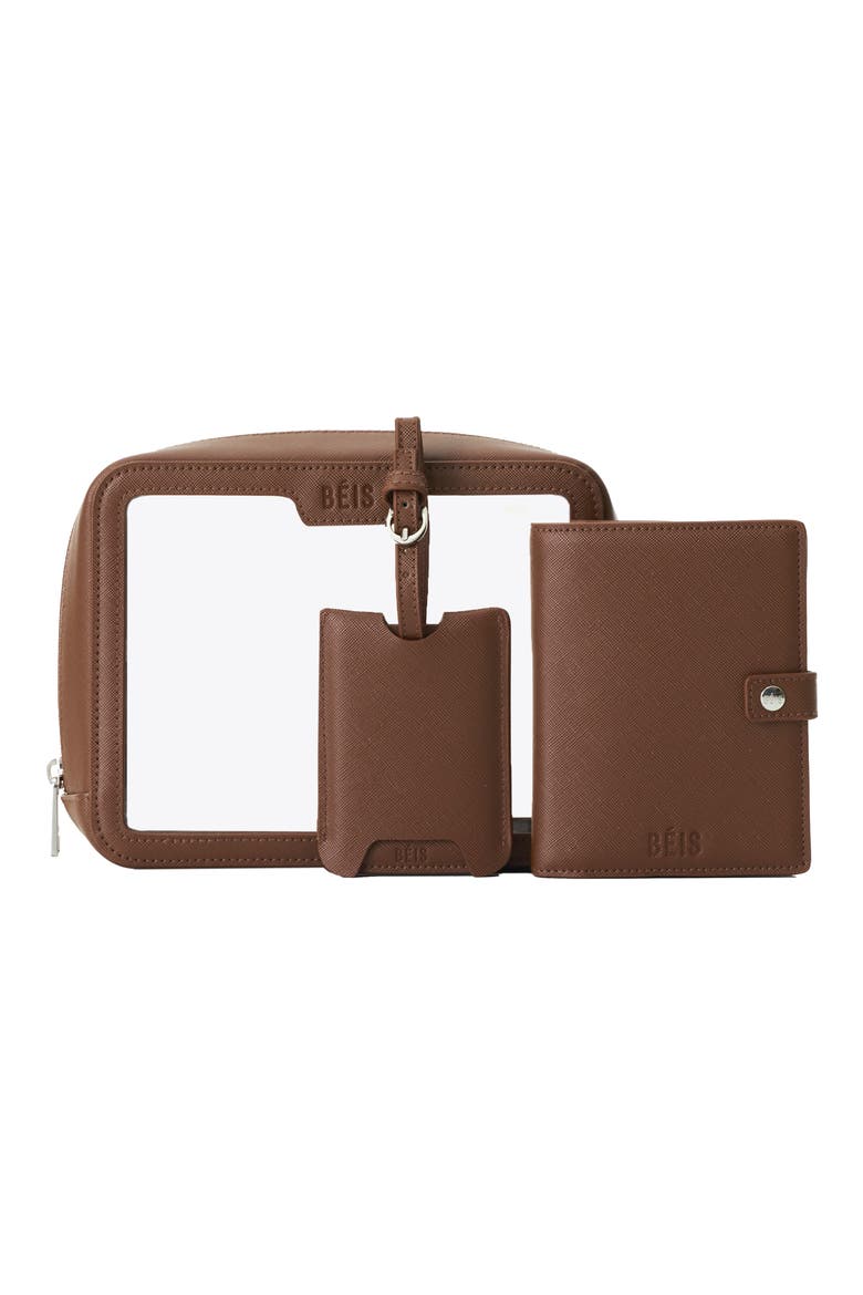 The Passport Holder & Luggage Tag Set, Alternate, color, MAPLE