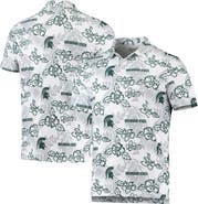 Reyn Spooner Men's Reyn Spooner White Michigan State Spartans Performance Polo