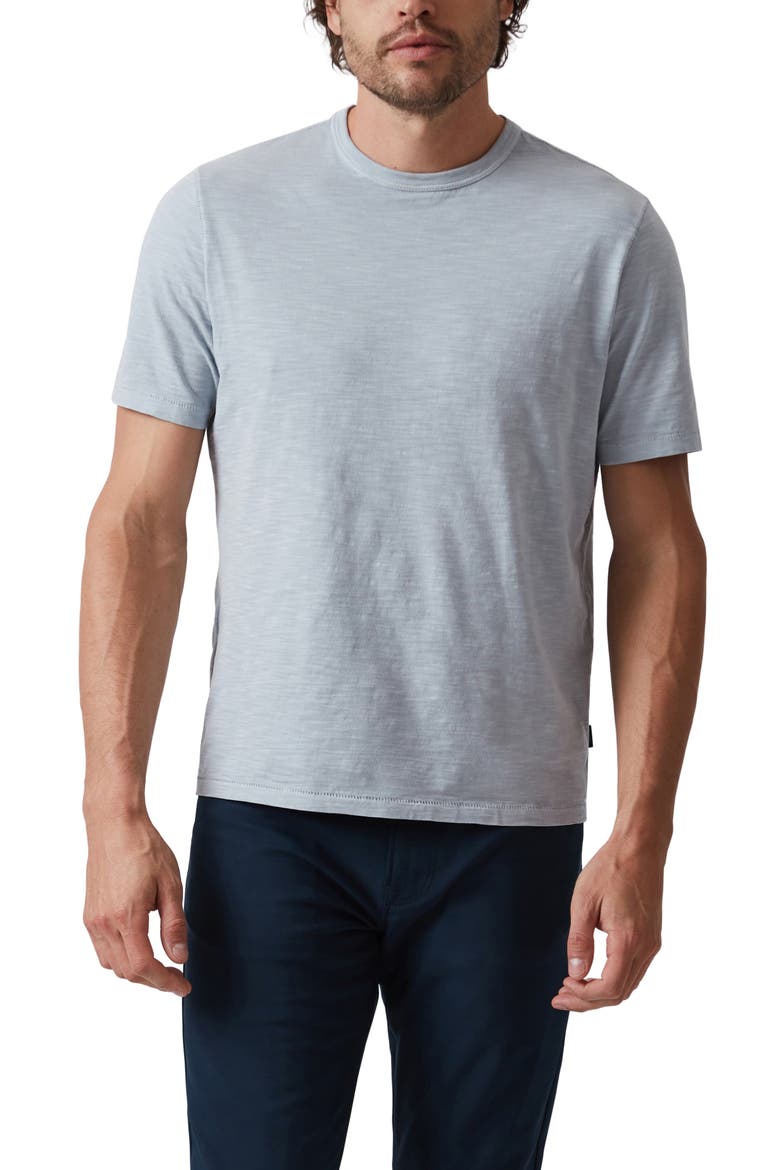 Slub Cotton T-Shirt, Main, color, BLUE FOG