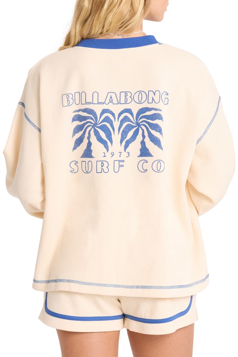 Back to It Graphic Sweatshirt, Alternate, color, WHITE CAP