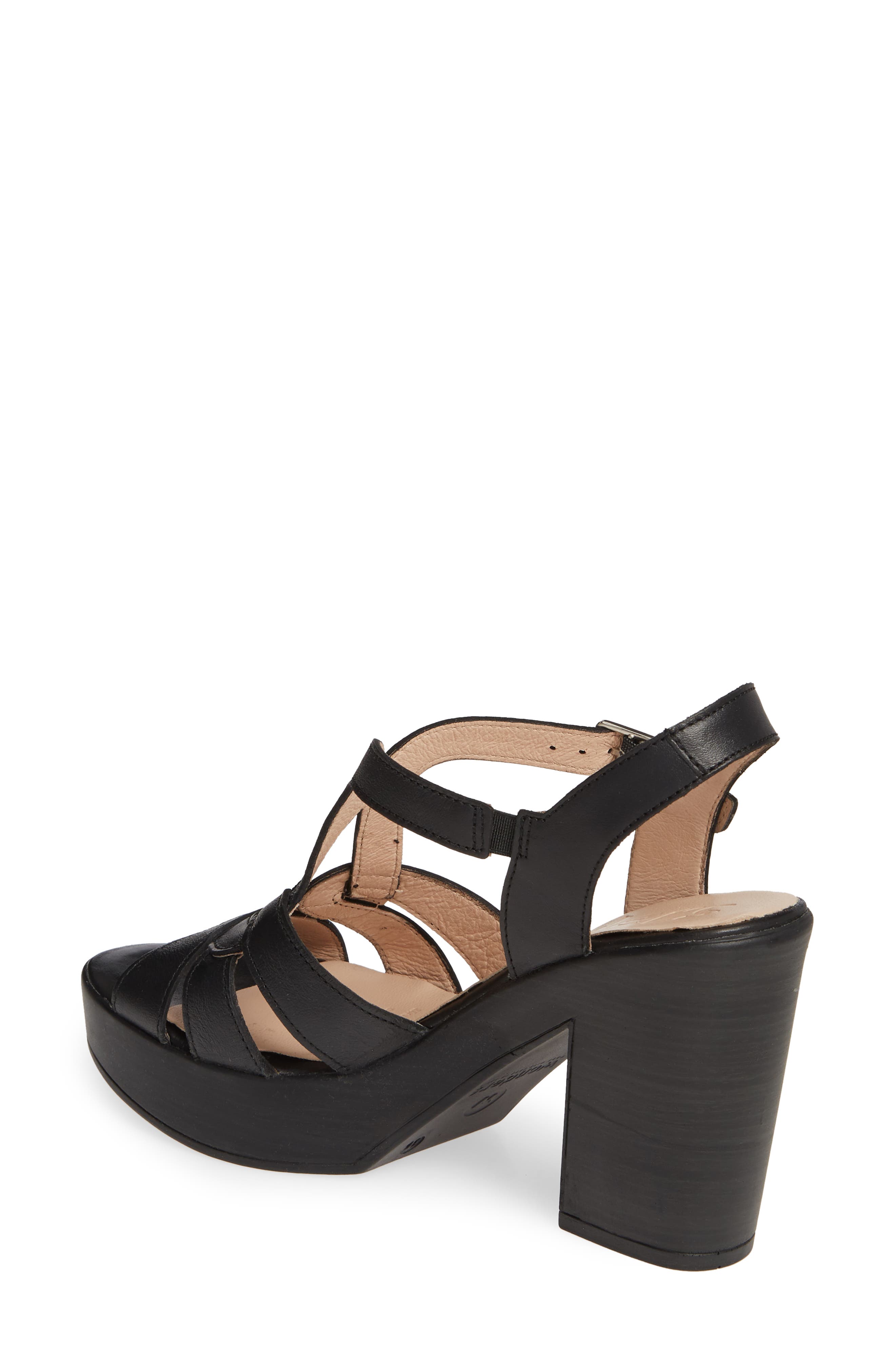 Wonders Block Heel Sandal, Alternate, color, 