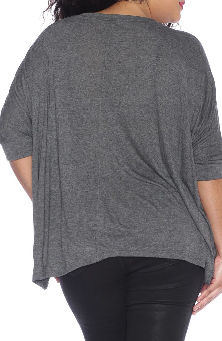 SLINK Jeans V-Neck Tee, Alternate, color, 