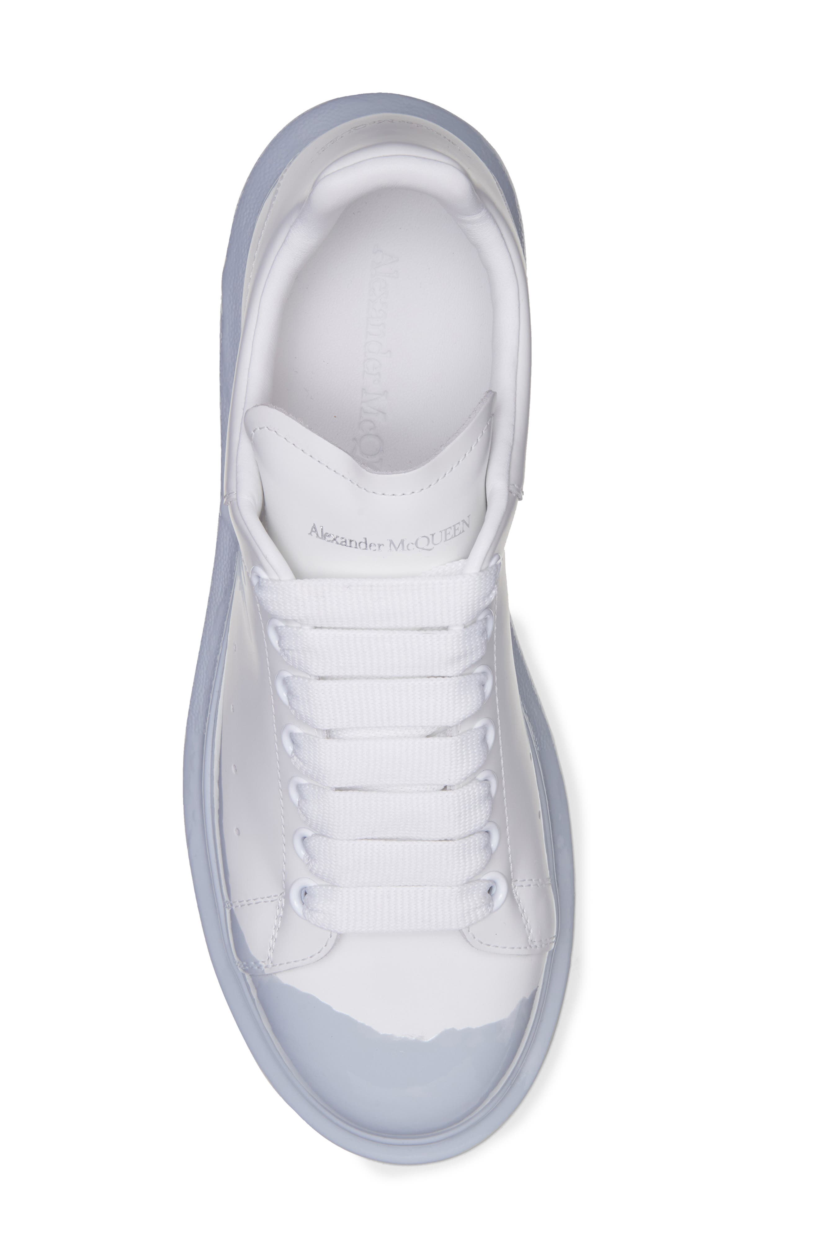 McQueen Oversized Sneaker, Alternate, color, Ivory