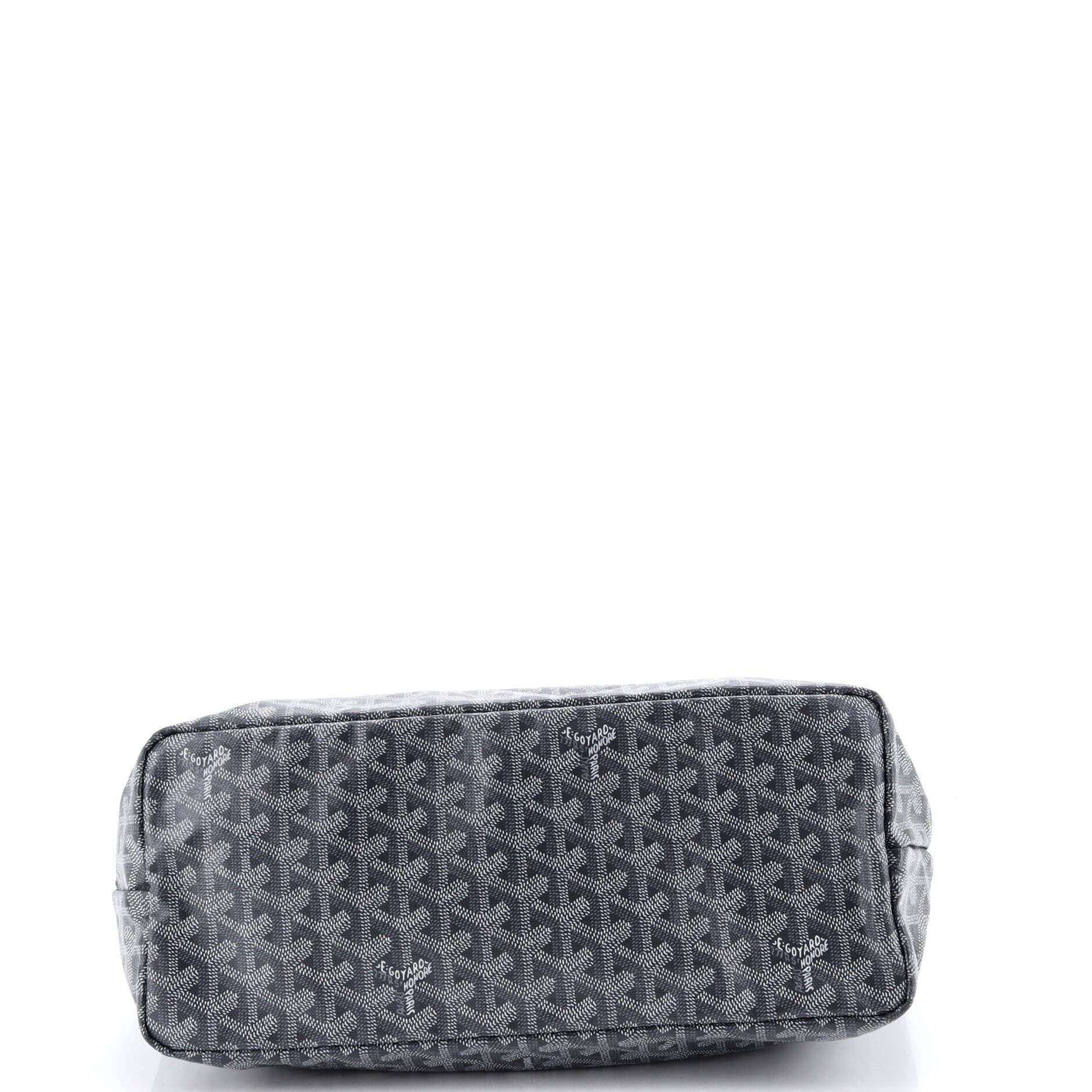 Pre-Owned Goyard Saint Louis Tote Coated Canvas PM, Alternate, color, Gray