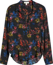 Cloth 
Stone Floral Button-Up Shirt