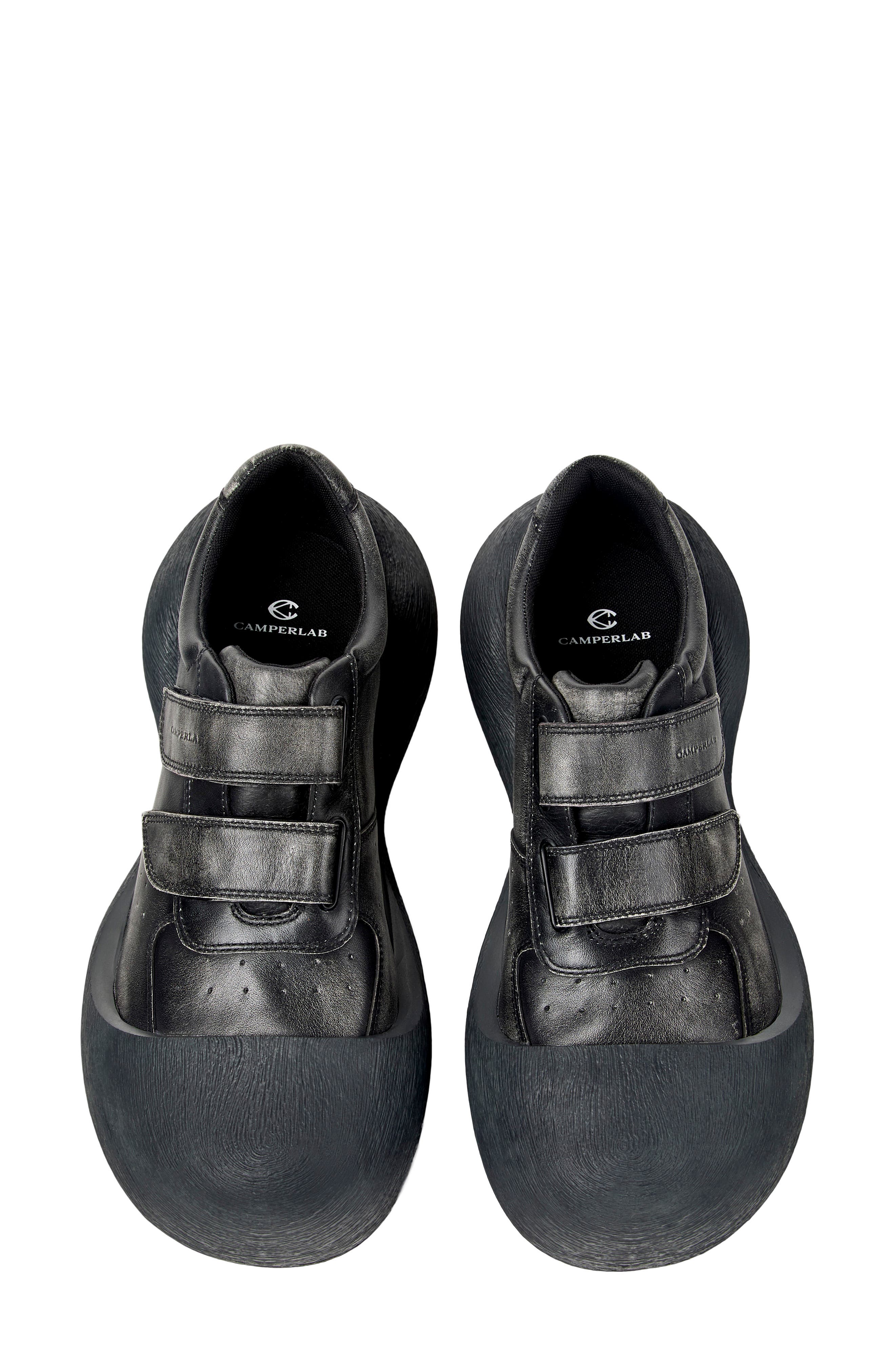 Caramba Leather Sneaker, Alternate, color, BLACK MULTI