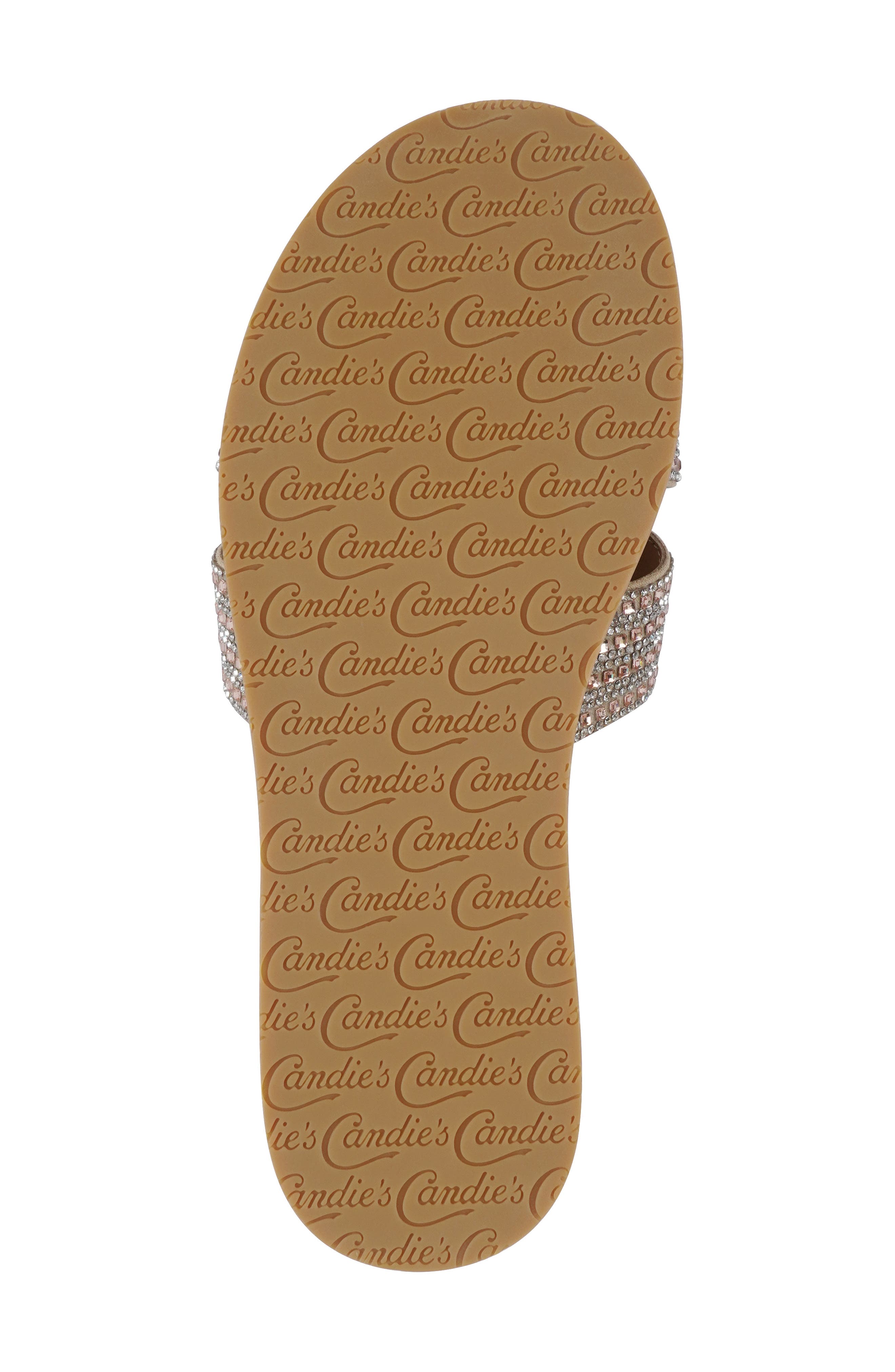 Slide Sandal, Alternate, color, NUDE SUEDE