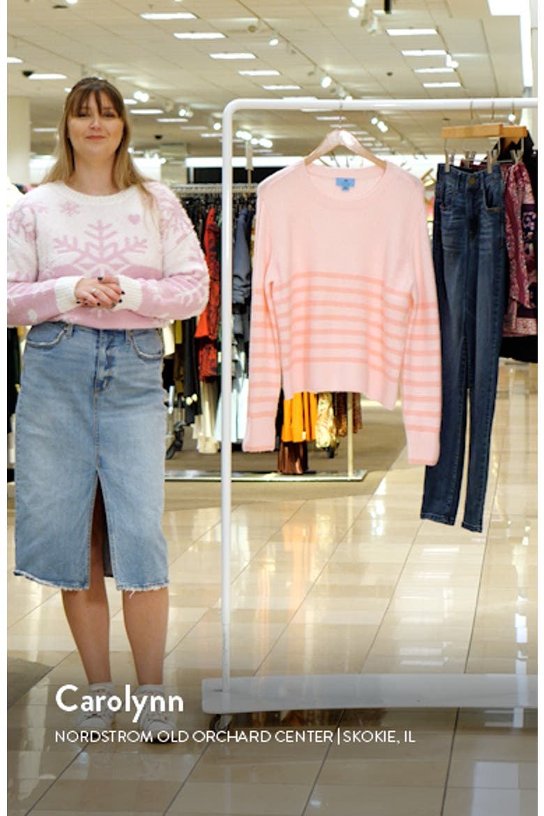 Stripe Crewneck Sweater video