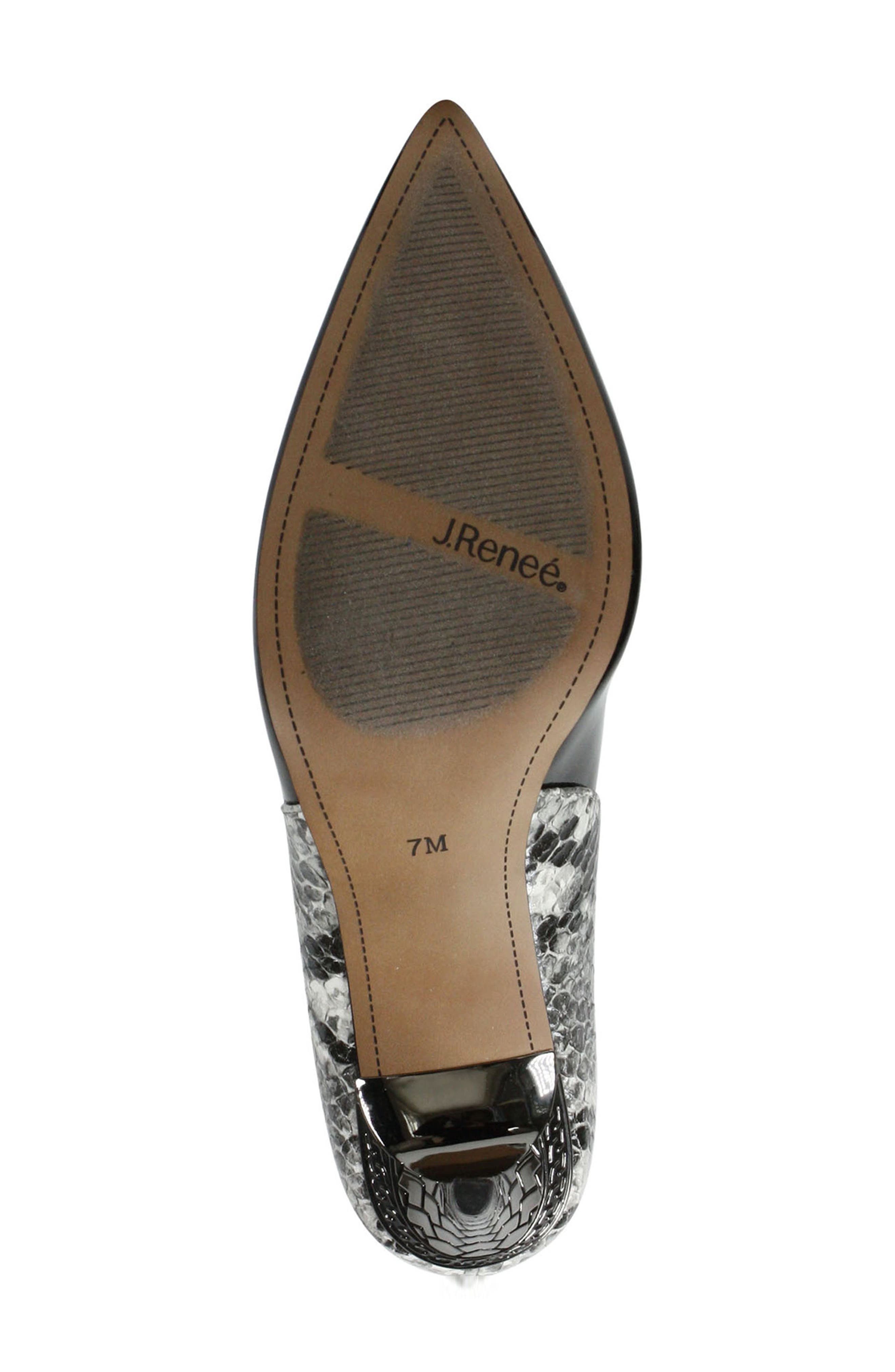 J. Reneé Zayd Pointed Toe Pump, Alternate, color, 