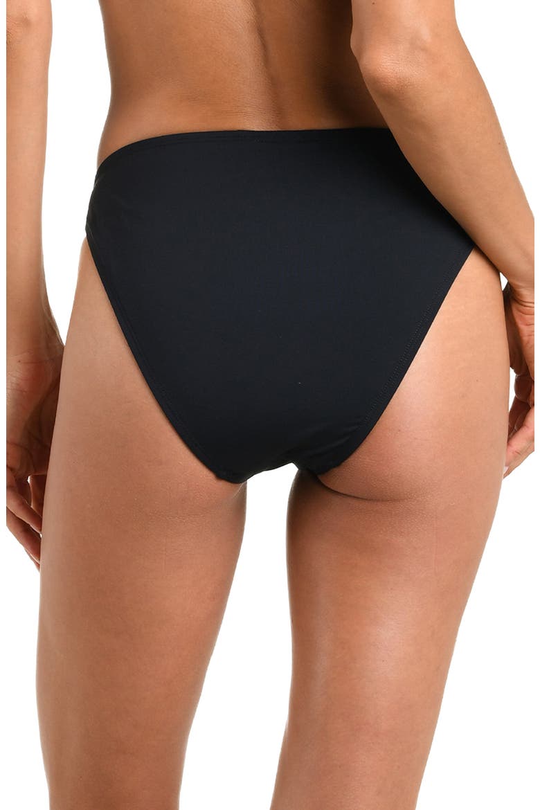 Island Goddess Bikini Bottoms, Alternate, color, BLACK