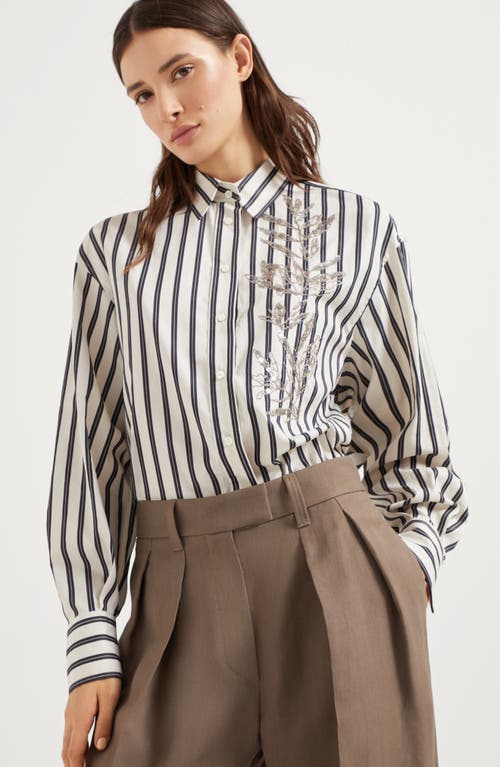 Brunello Cucinelli Sartorial Wide Trousers In Cocoa