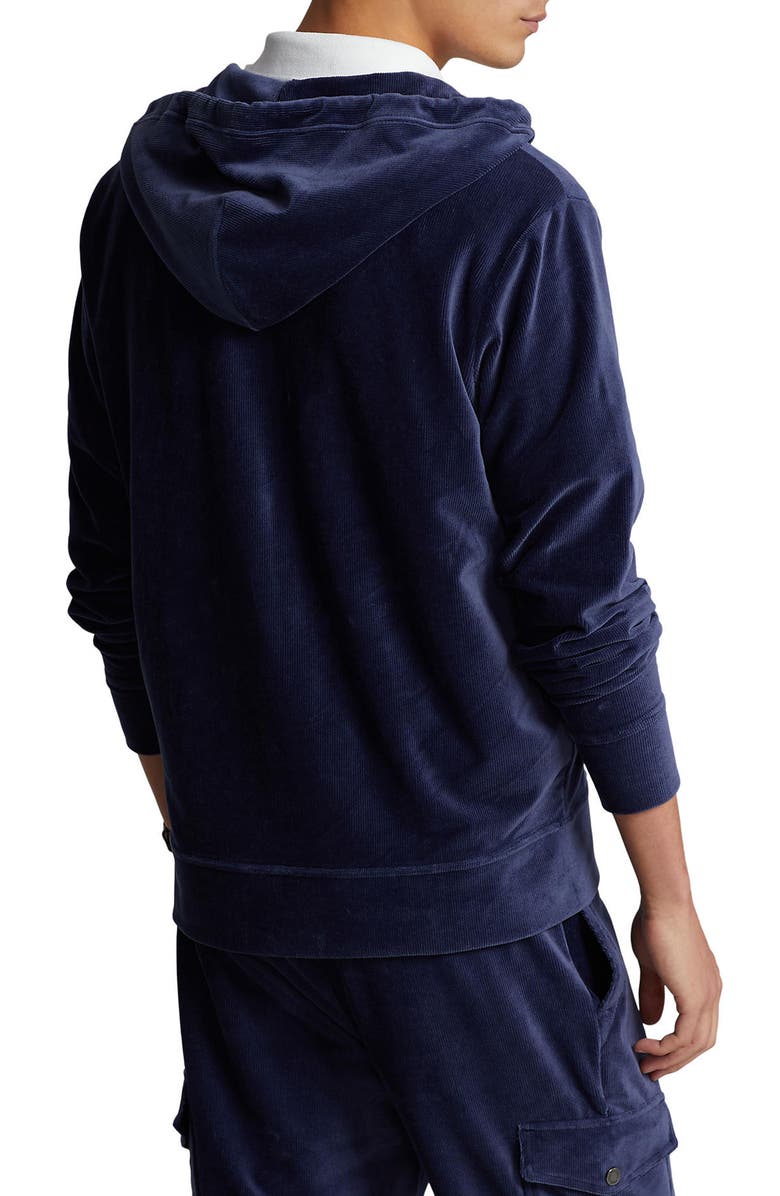 Polo Ralph Lauren Rib Knit Hoodie, Alternate, color,