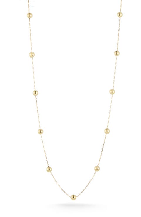 Ball Station Chain Necklace