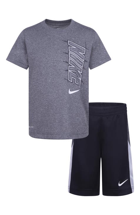 Kids' Block T-Shirt & Shorts Set (Little Kid)