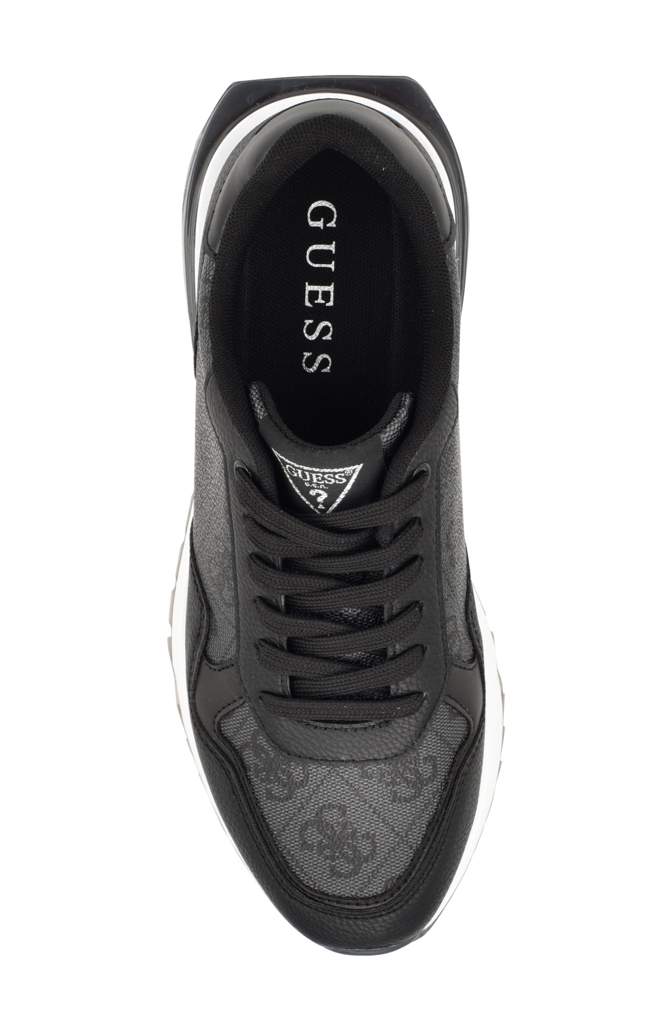 GUESS Melany Sneaker, Alternate, color, Black