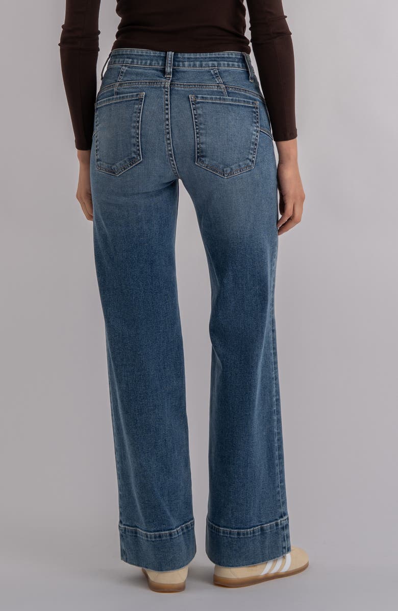 KUT from the Kloth Maya Fab Ab Wide Leg Jeans, Alternate, color, Amuse W/ Medium