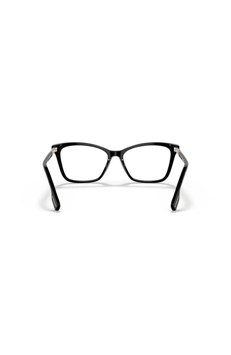 Burberry 55mm Cat Eye optical glasses, Alternate, color, Black