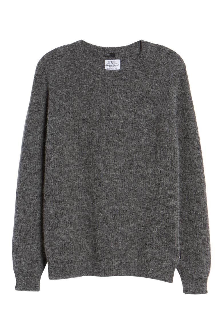 Olivia Crewneck Sweater, Alternate, color, DARK GREY MARL