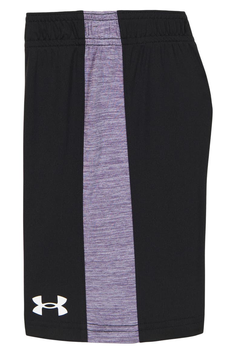 Kids' UA Tech Moves T-Shirt & Shorts Set, Alternate, color, PURPLE CREST