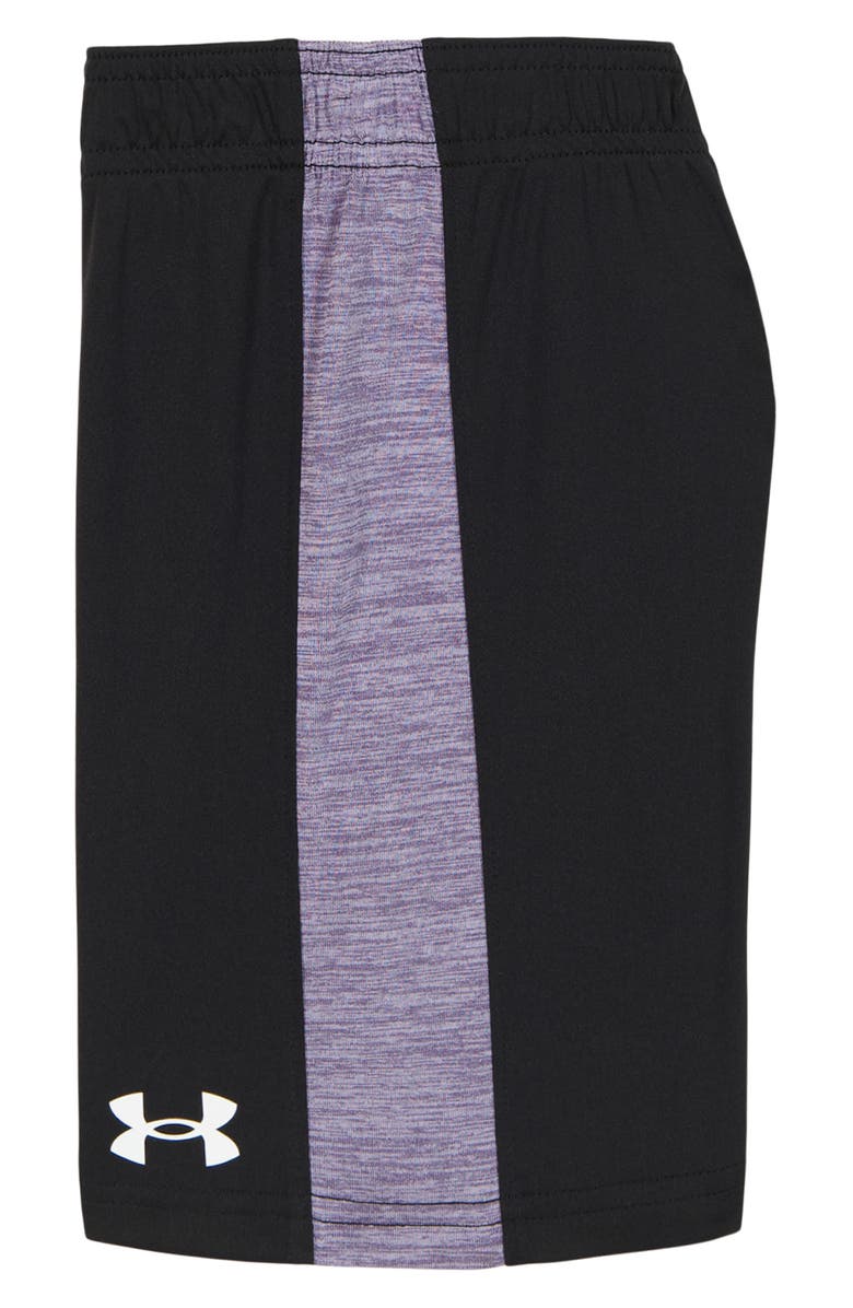 Under Armour Kids' Performance Tech Moves T-Shirt & Shorts Set, Alternate, color, Purple Crest