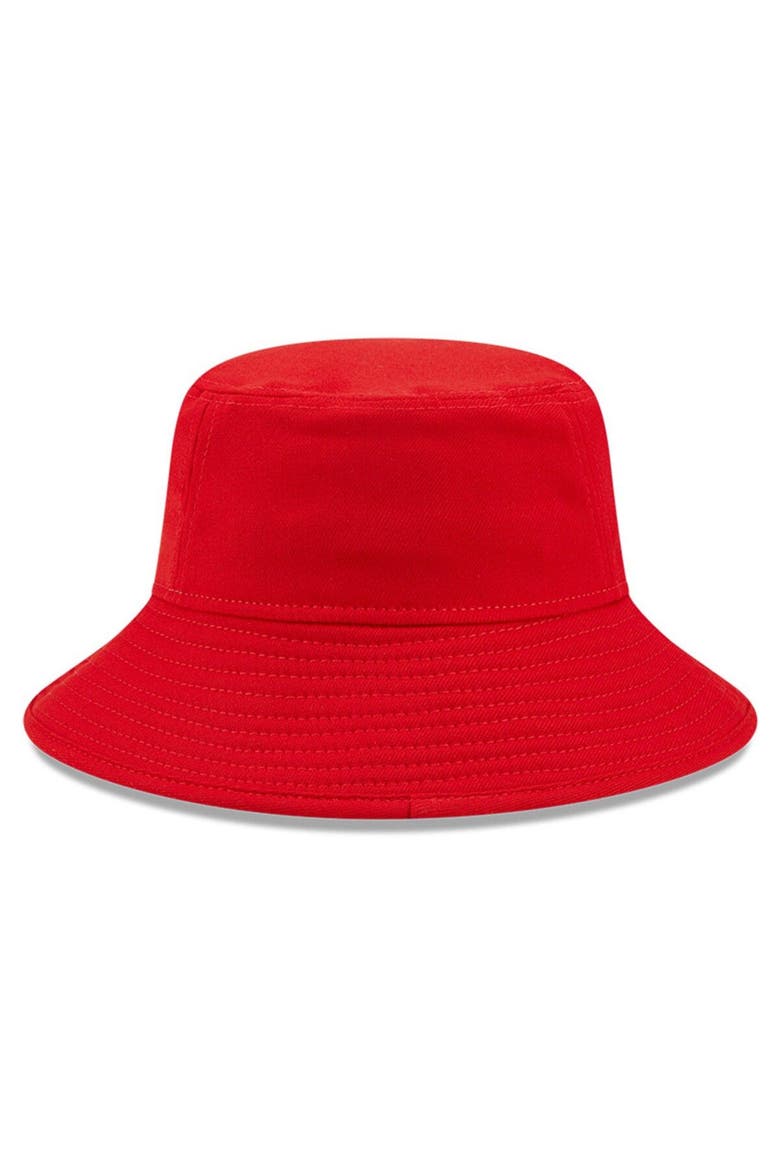 Men's New Era Red Oakland Athletics 2022 4th of July Bucket Hat, Alternate, color, Red